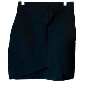 Express Womens Skirt Size 2 Mini Black Stretch